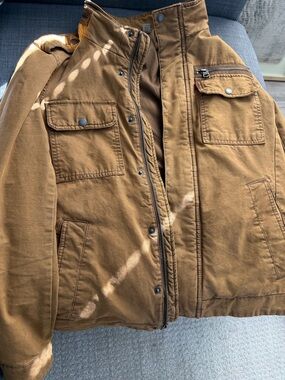 Levi's Tan Field Jacket with Multiple Pockets
